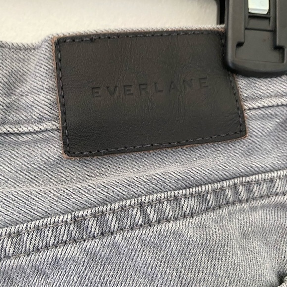 Everlane gray the90’s cheeky organic cotton size 26 Straight Leg Jeans for Women - Picture 10 of 13